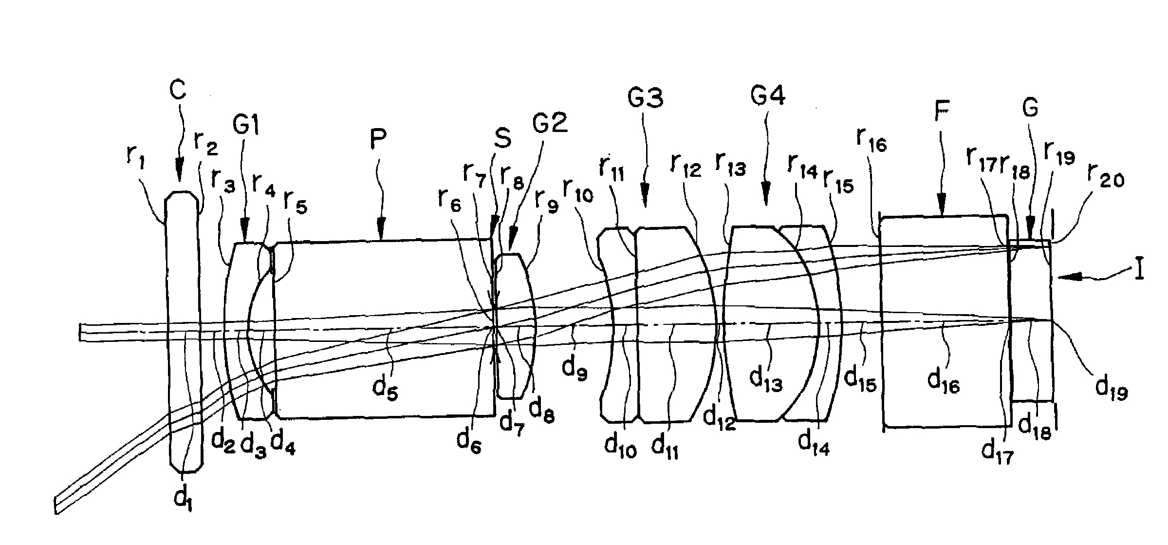 Endoscopic objective optical system, and imaging system using the same