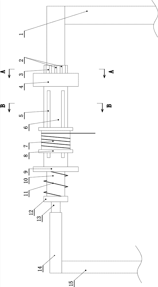 Leg fracture traction frame