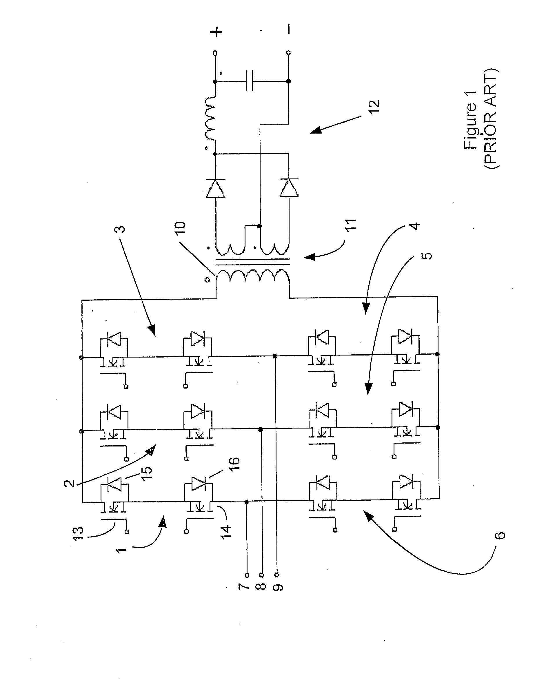 Cyclo-converter and methods of operation