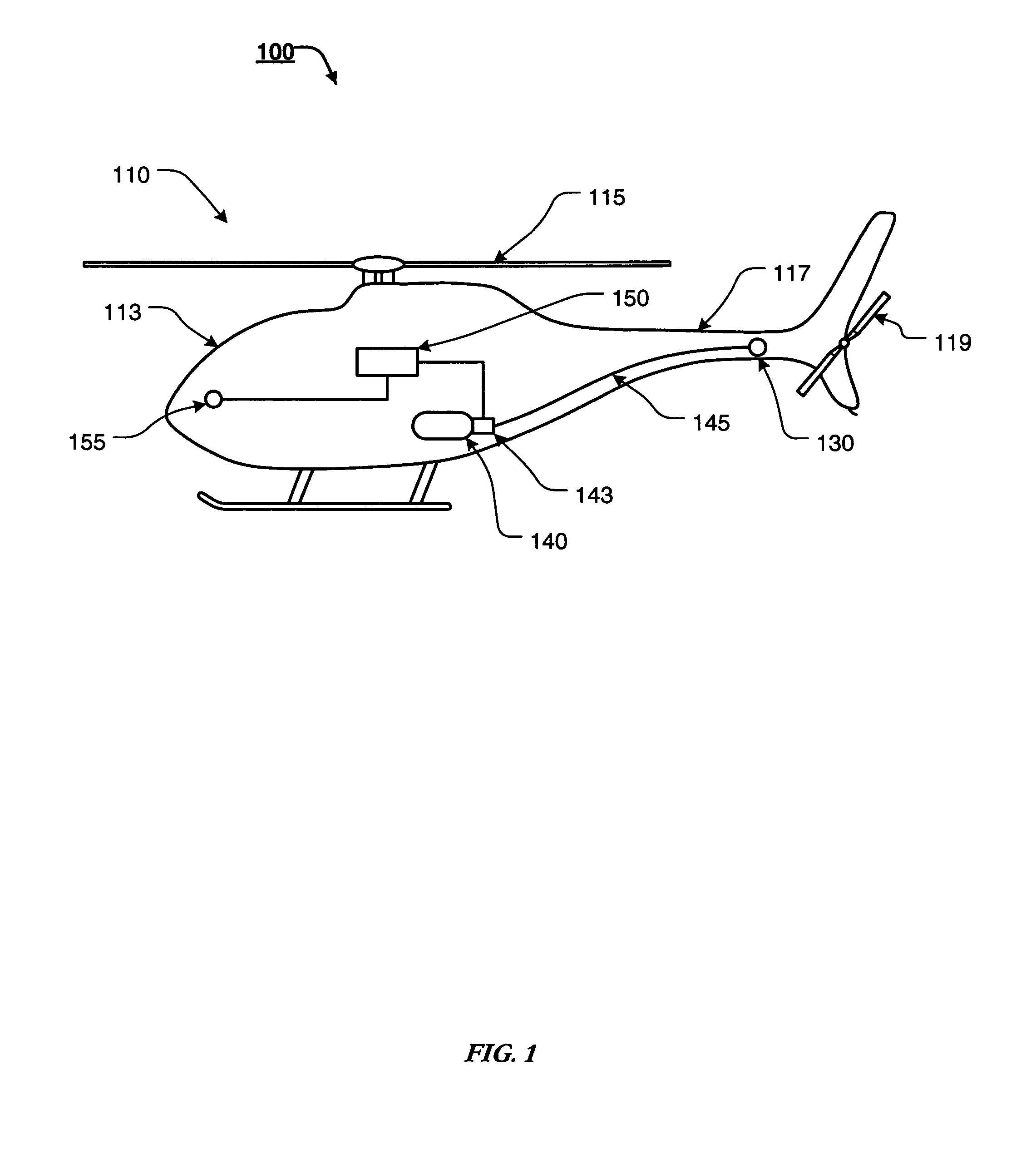 Emergency anti-torque thruster system