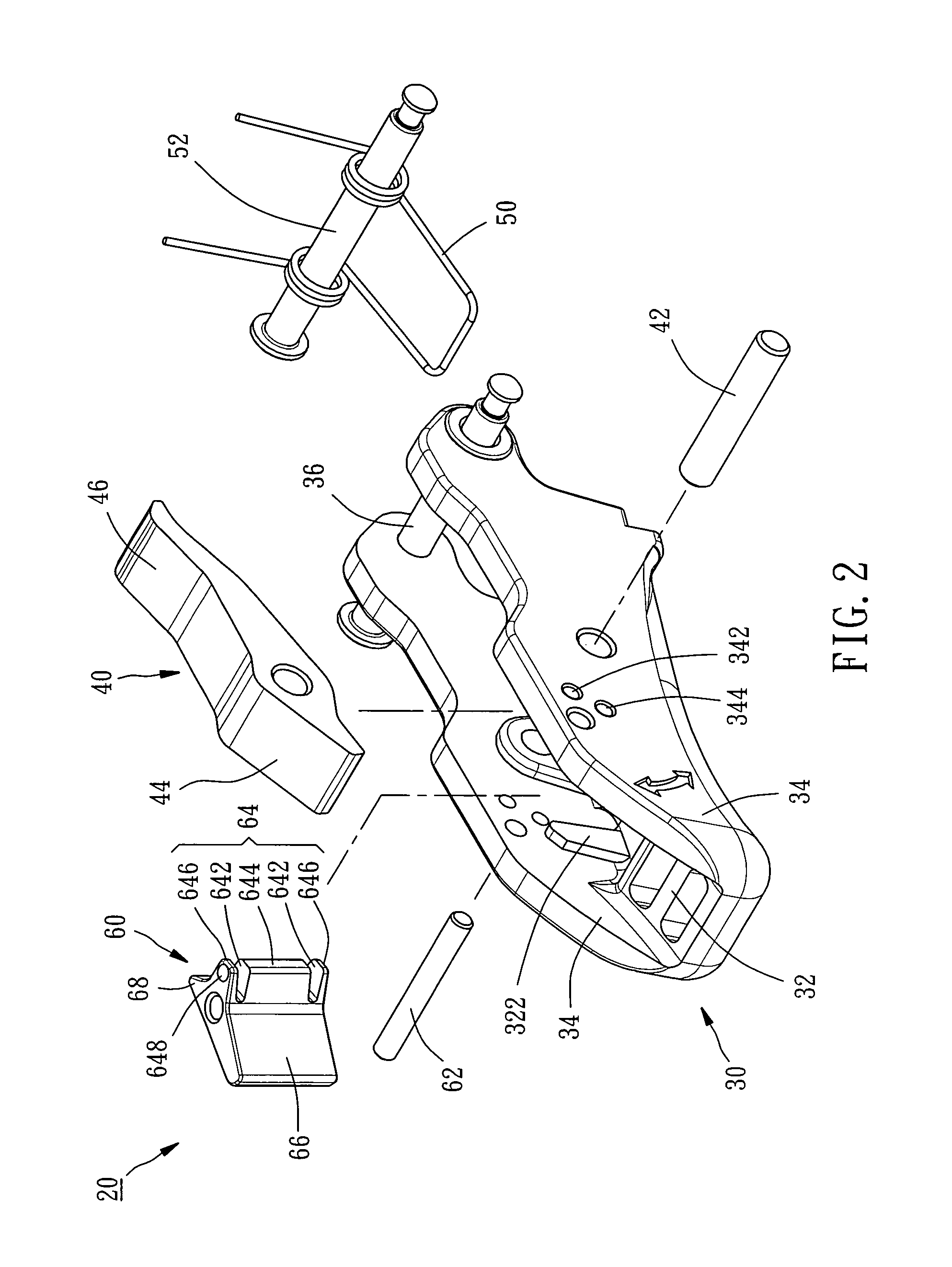 Shooting mode switch control mechanism for nail gun