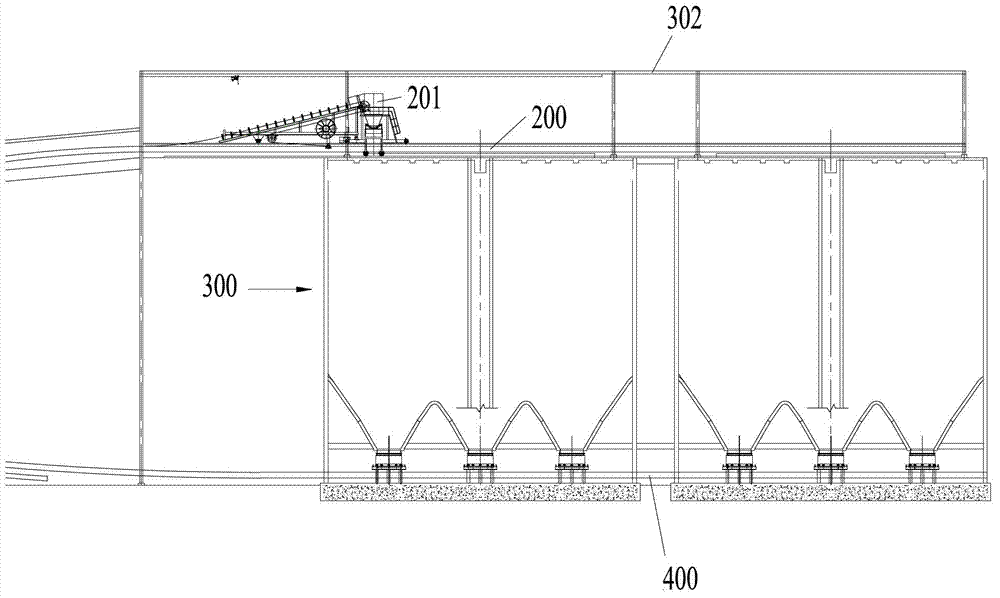 Port coal transshipment method and coal port