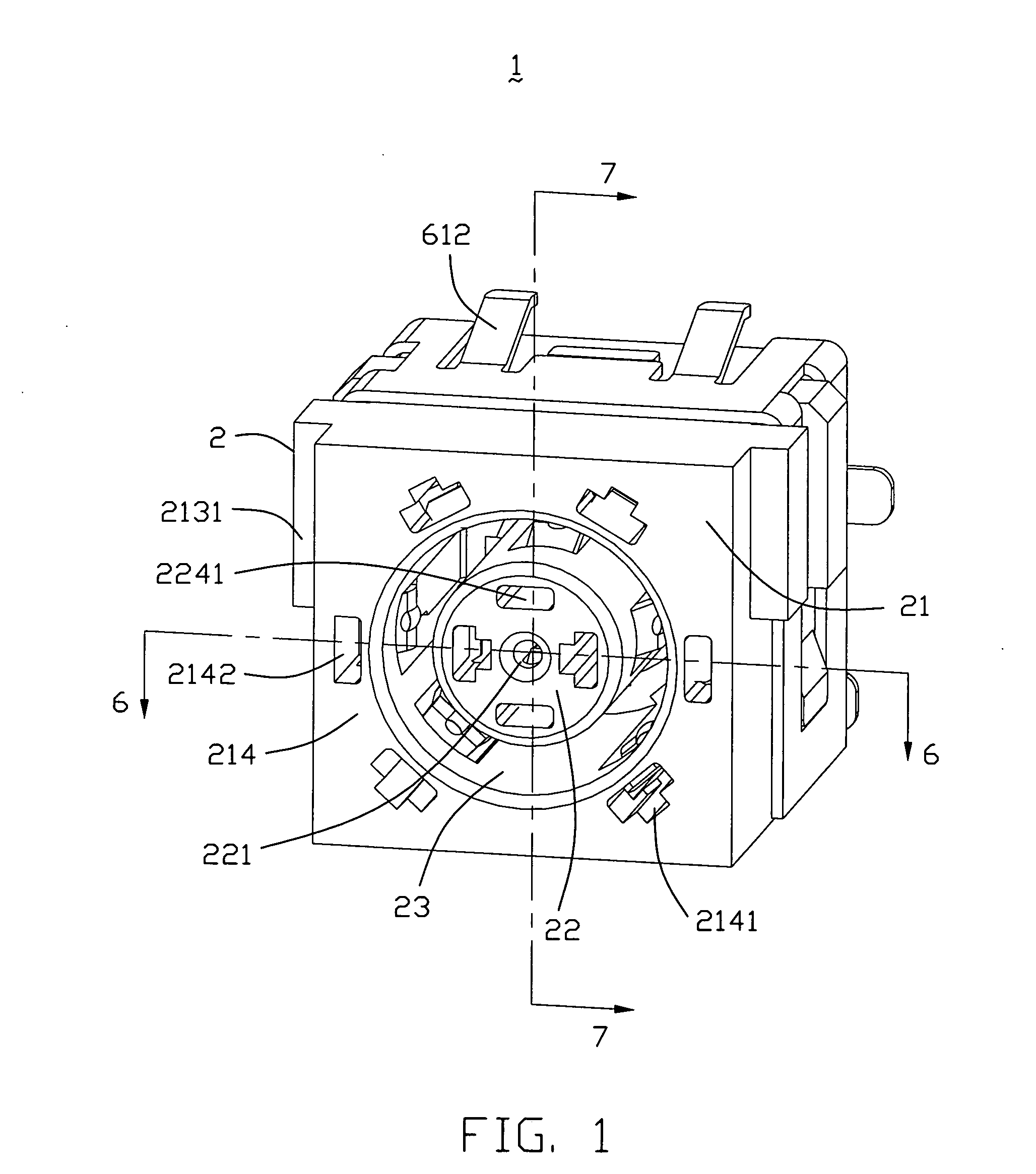 Power connector with improved contacts