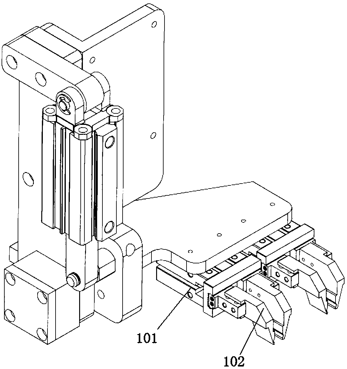 Single-head full-automatic numerical control tool grinding machine