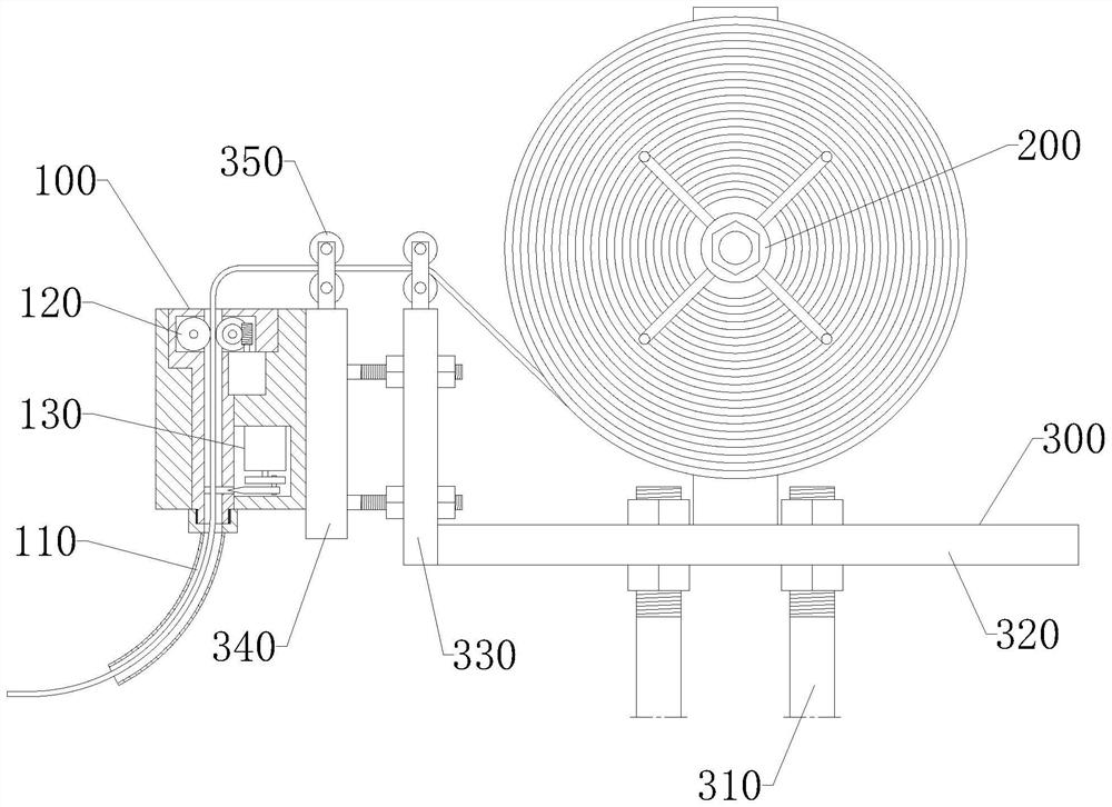 Capacitor lead welding tool