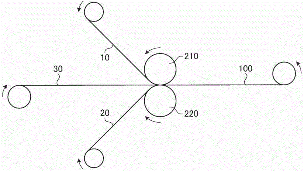 Composite gas barrier laminate and method for producing same, and composite electrode