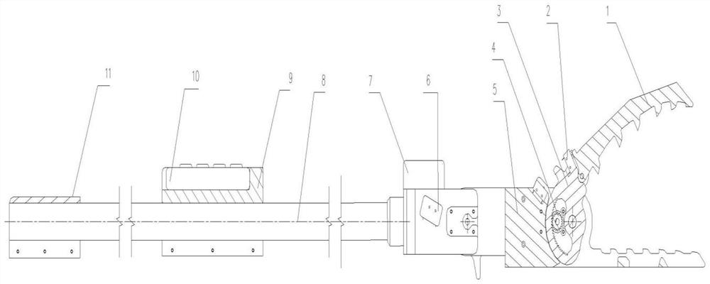 Intelligent overhead distribution line bird nest removing device