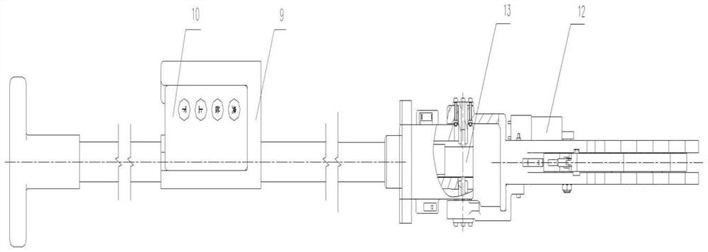 Intelligent overhead distribution line bird nest removing device