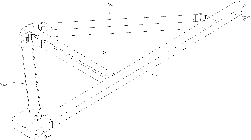 Jack symmetric precompaction construction method for hanging basket girders for bridge hanging basket suspension casting construction