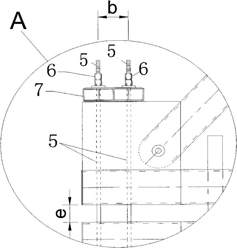 Jack symmetric precompaction construction method for hanging basket girders for bridge hanging basket suspension casting construction