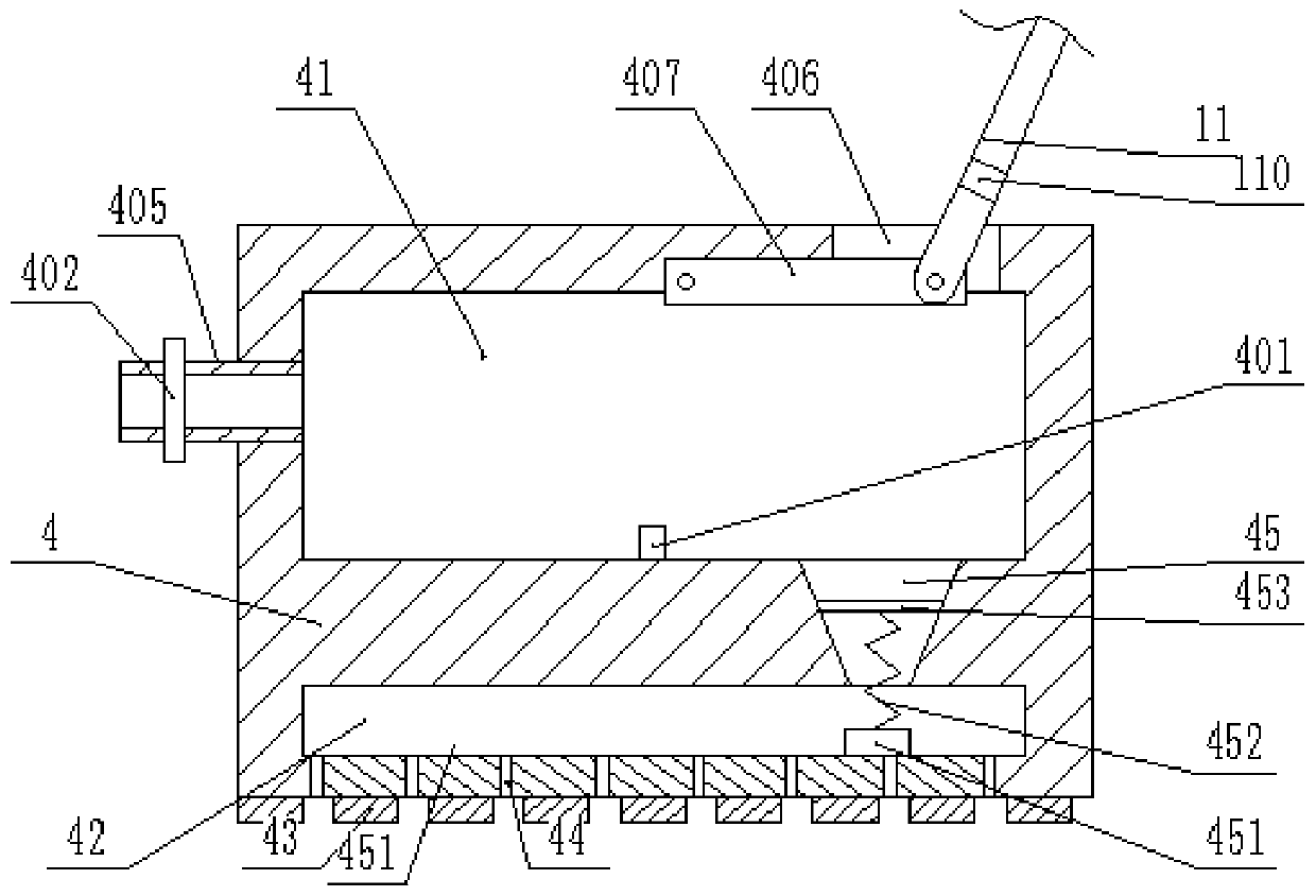 Punching and grinding integrated device