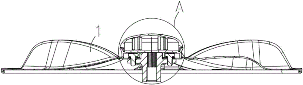 Impeller assembly and washing machine