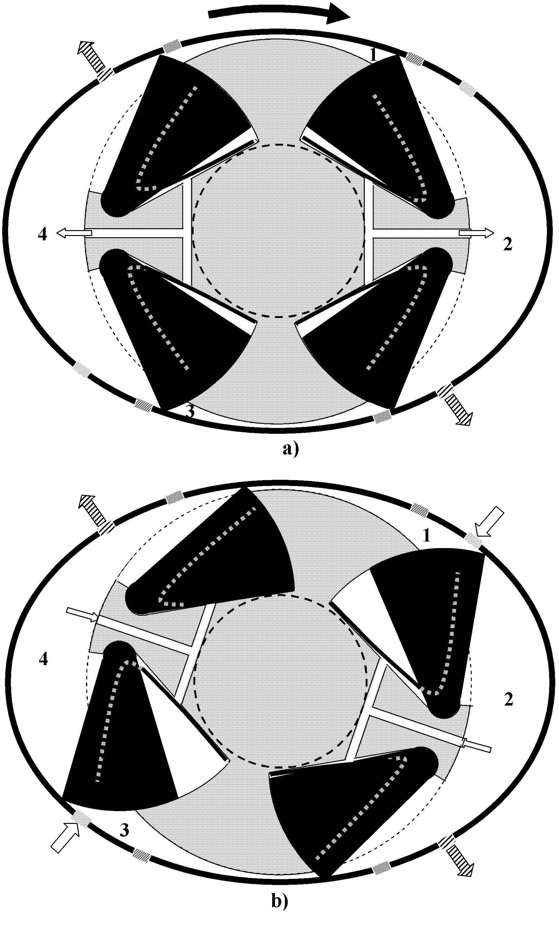 Rotary engine with homocentric arc trapezoid swivel plugs