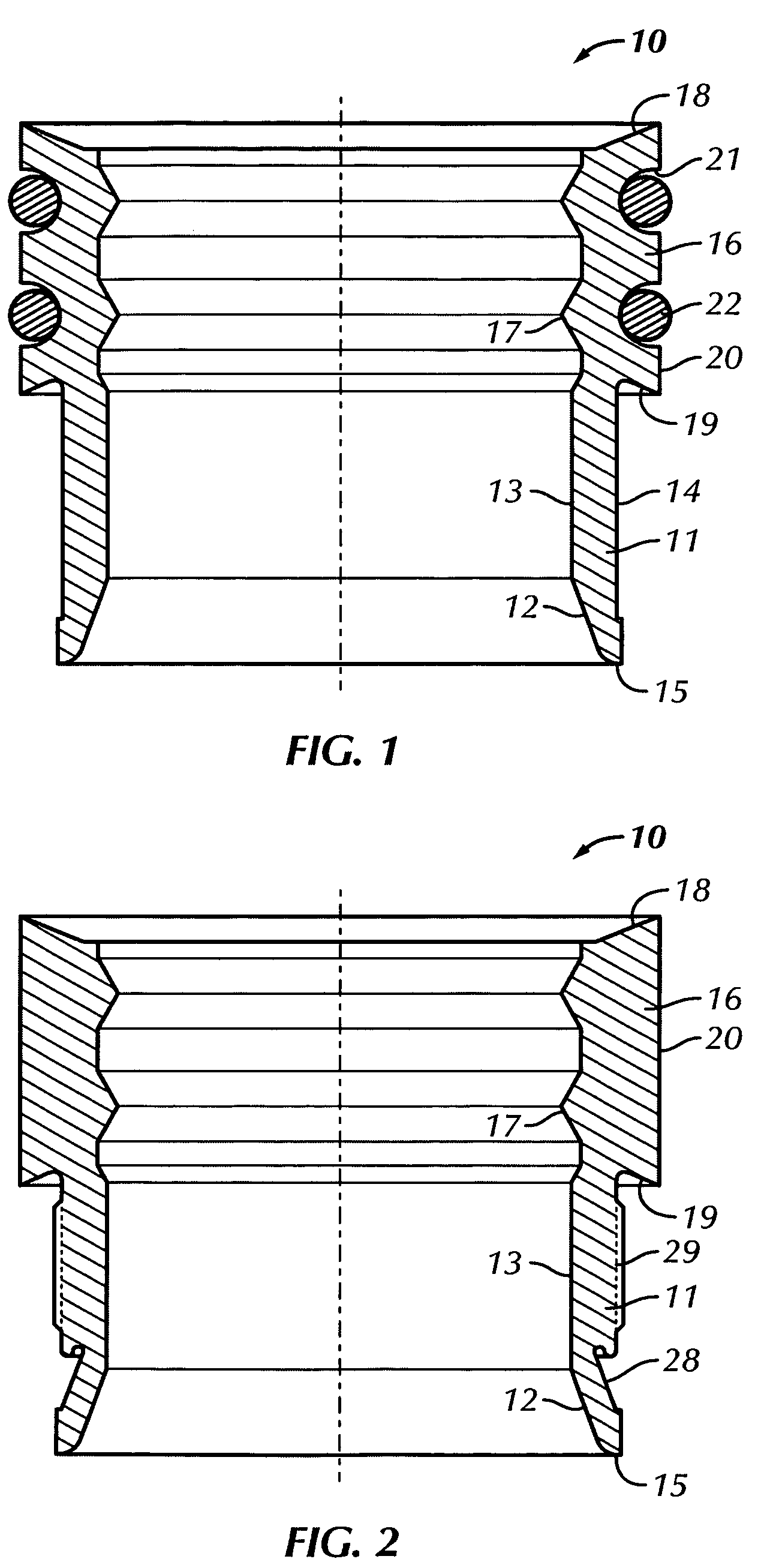 Bore liner for undersea hydraulic coupling