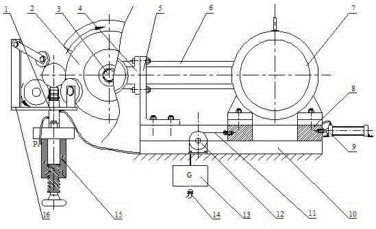 Metal surface uniform film-removing device based on self-compensation