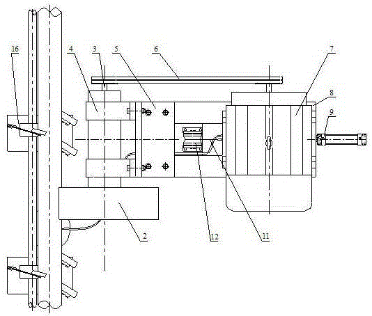 Metal surface uniform film-removing device based on self-compensation