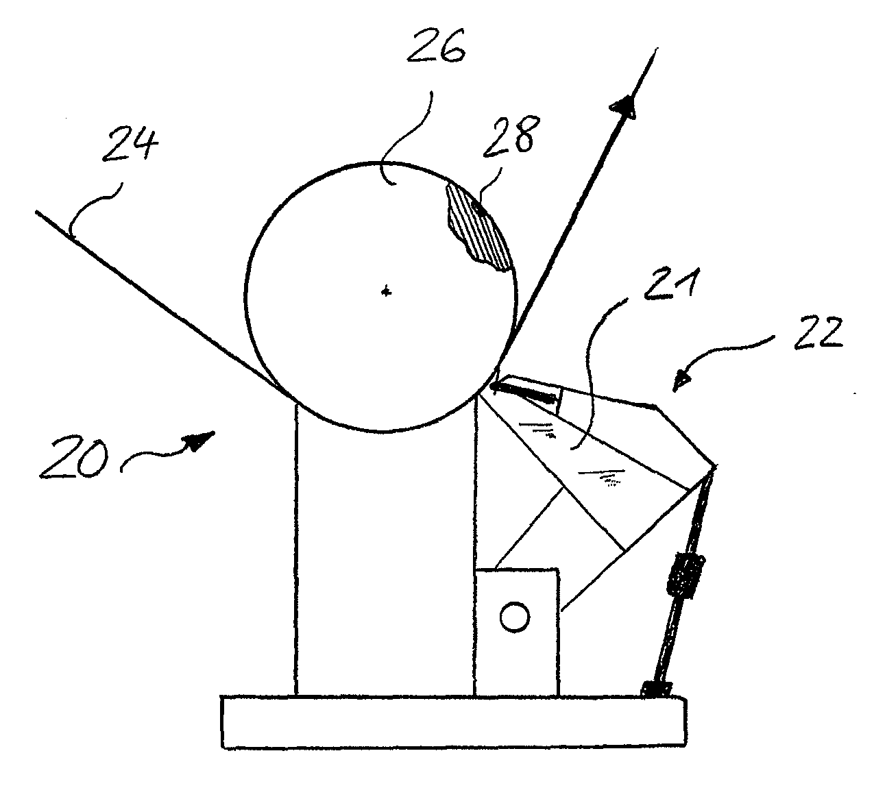 Papermaking coating station with pressure-sensitive film roll