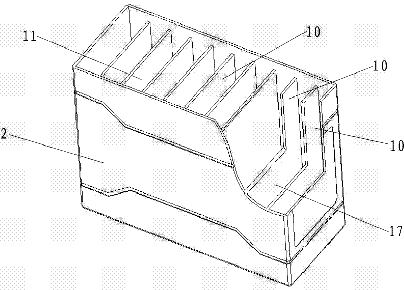 Lithium ion battery module structure