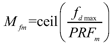 Space-based radar distance/speed ambiguity resolution method based on ambiguity matrix updating