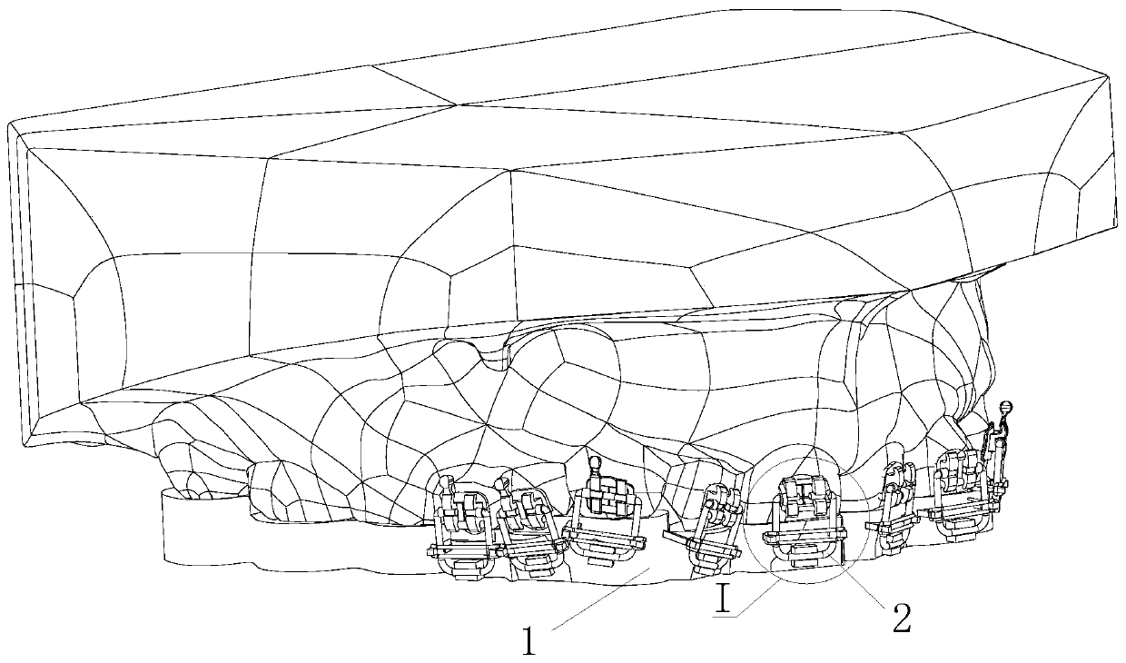 Self-adaptive indirect bracket bonding support