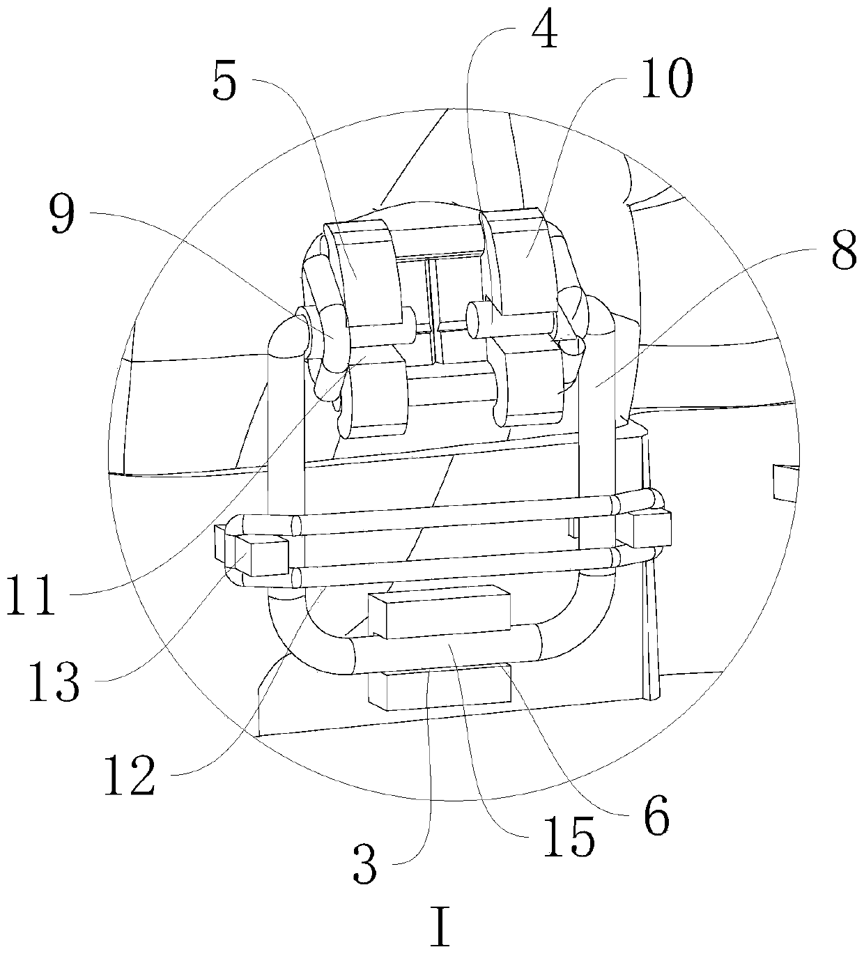 Self-adaptive indirect bracket bonding support