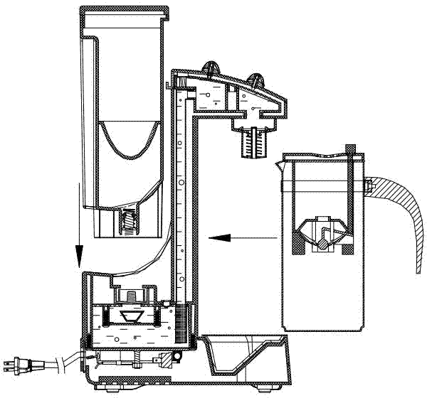 Instant heating type tea making machine