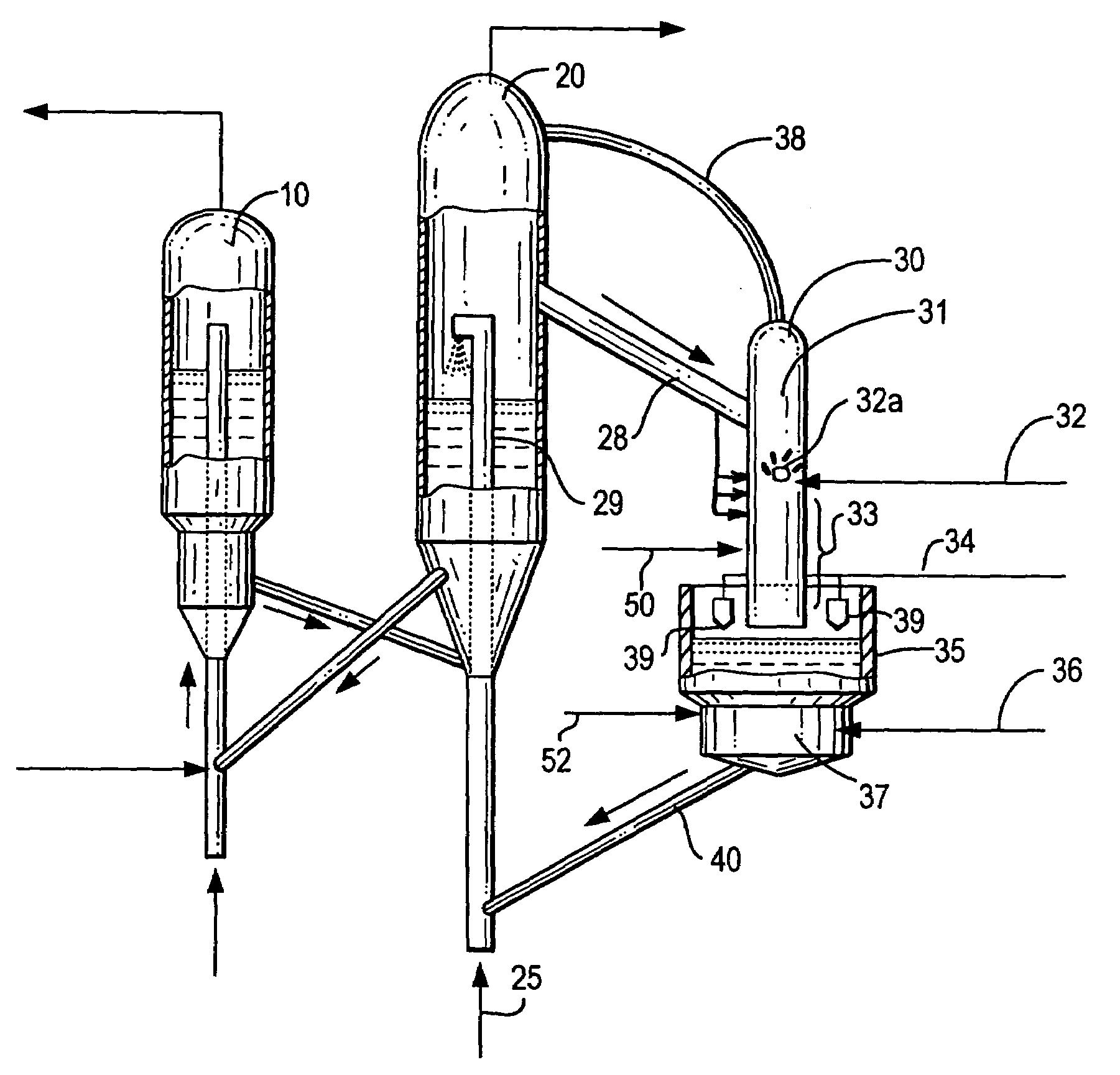 Ancillary cracking of heavy oils in conjuction with FCC unit operations