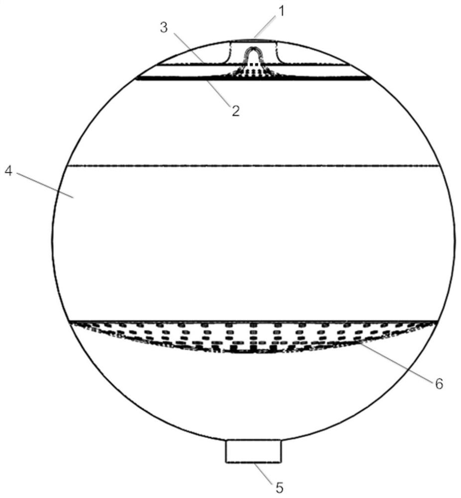 A streamlined diversion device and method for high-speed mixed bed