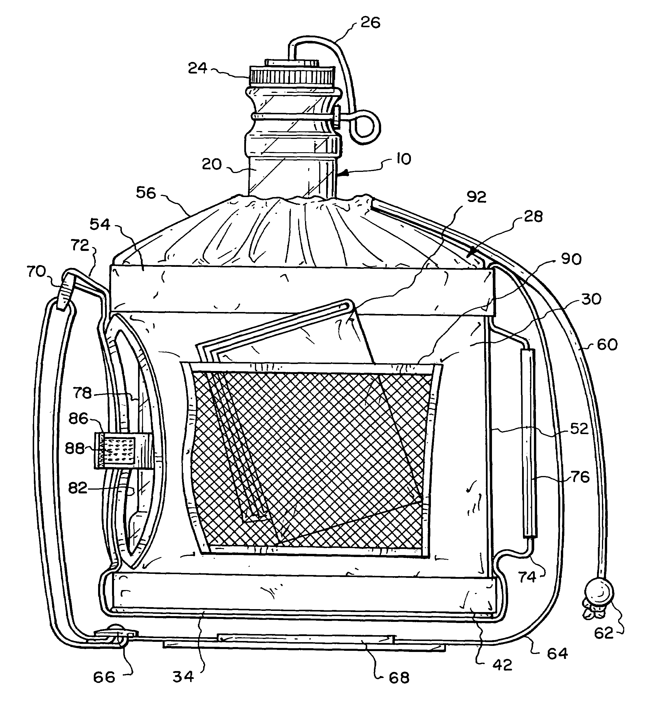 Beverage jug cover