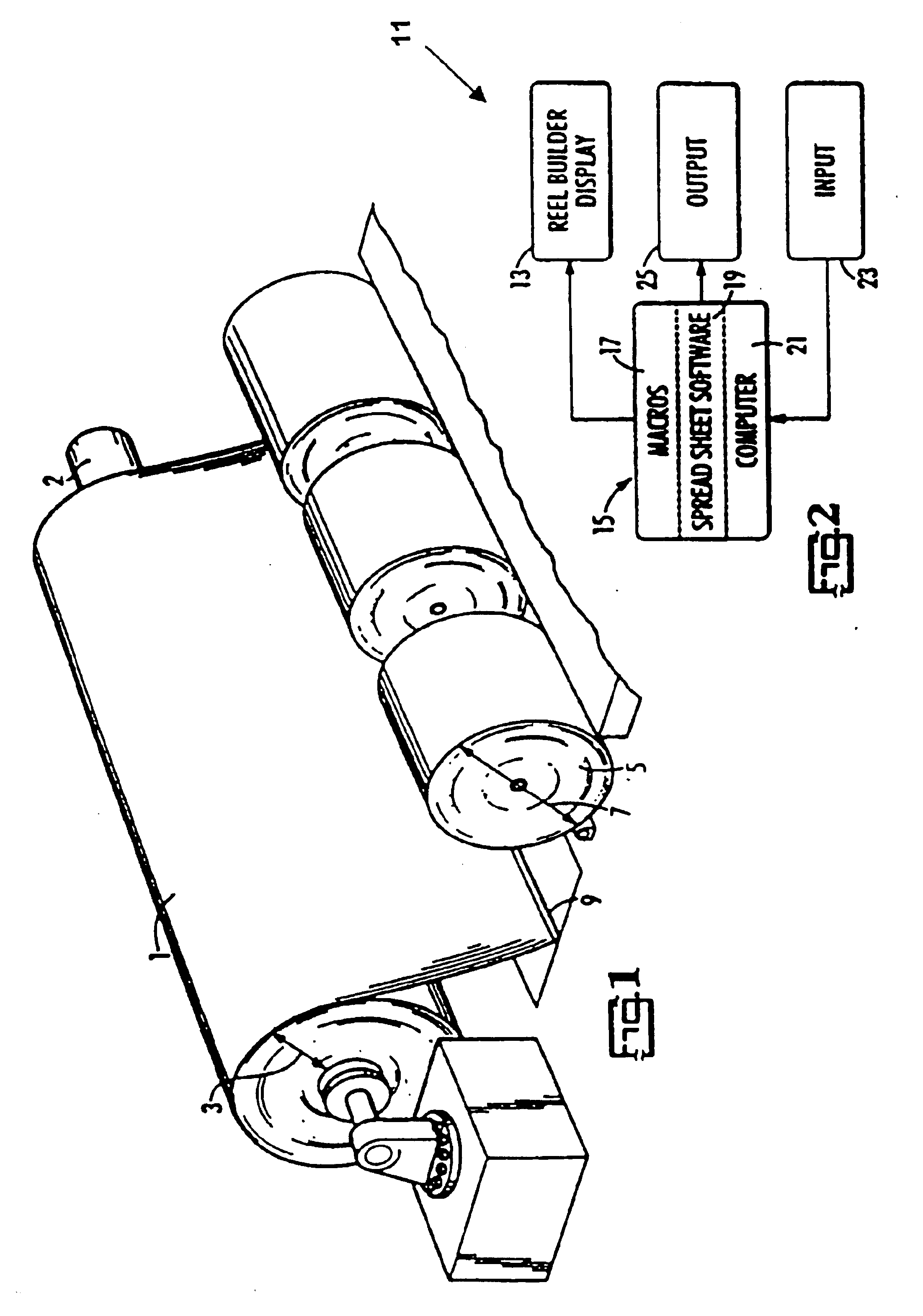 Winding control process and program