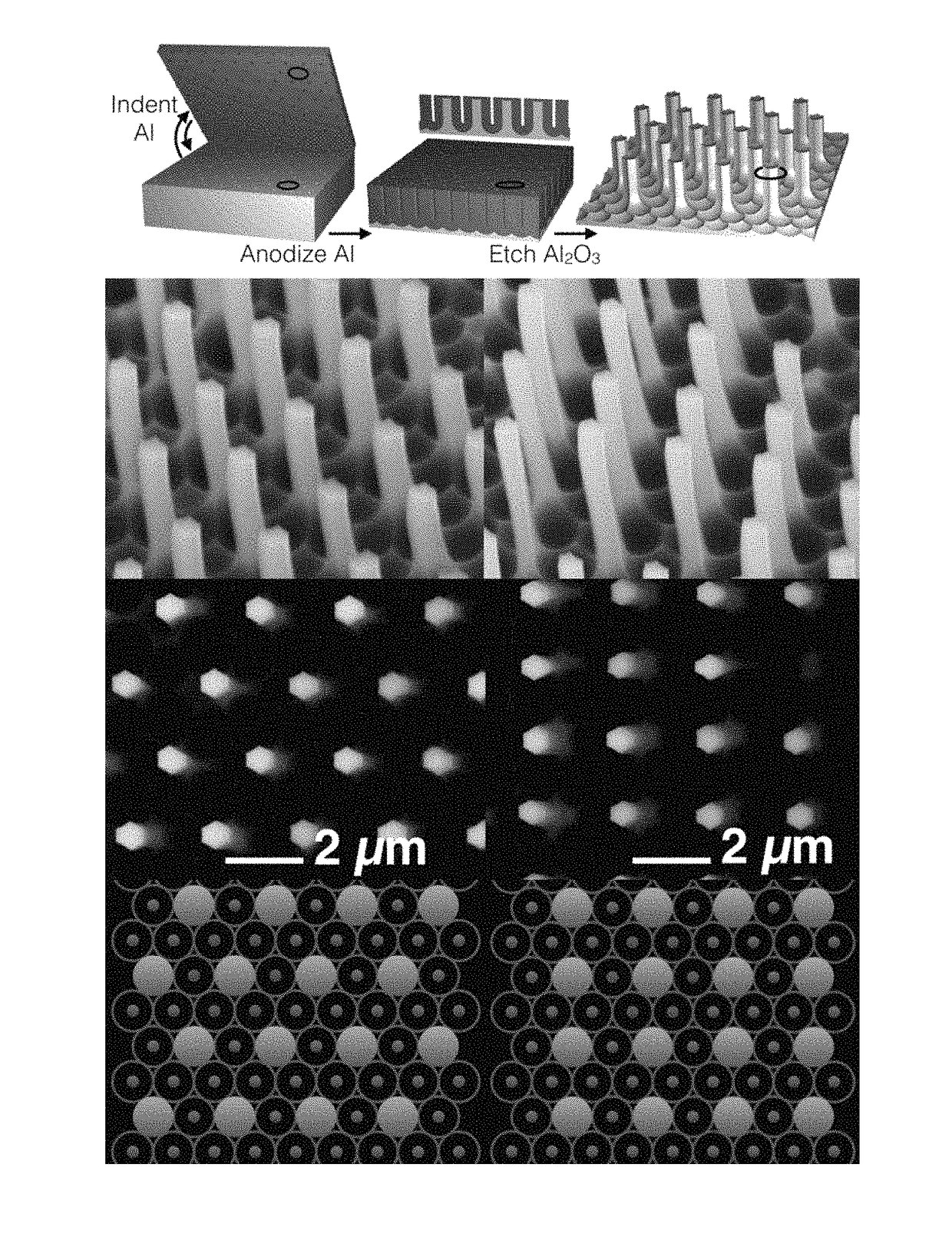 Aluminum nanowire arrays and methods of preparation and use thereof