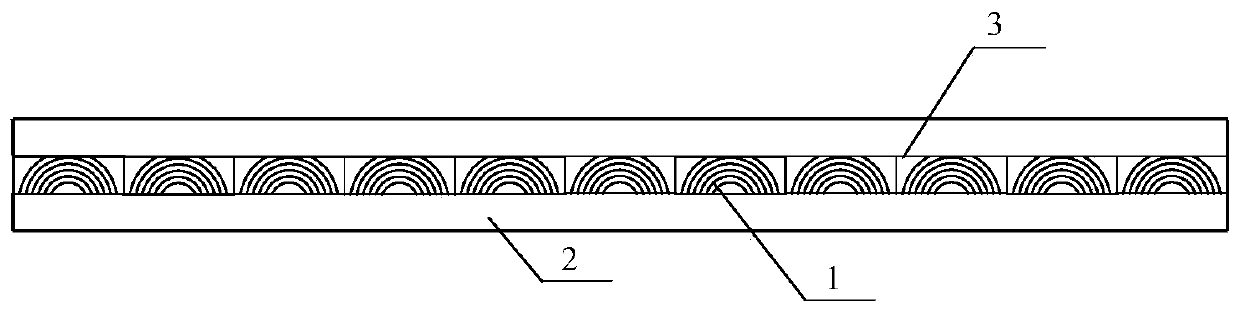 Orthogonal glued wood board reinforced by nanocomposite and manufacture method thereof