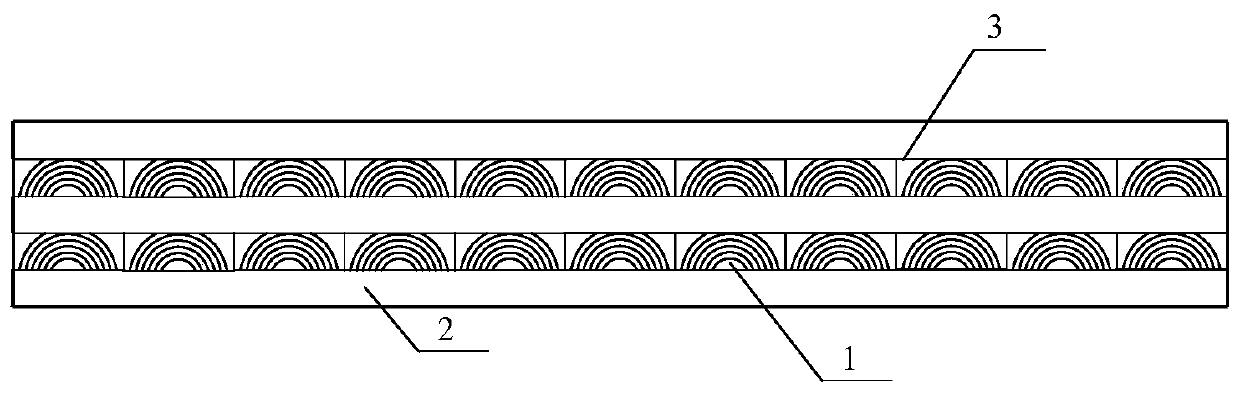 Orthogonal glued wood board reinforced by nanocomposite and manufacture method thereof