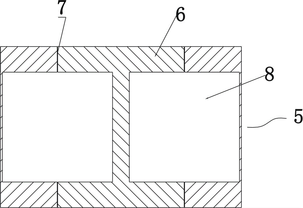 Production method for chamfering lock floor