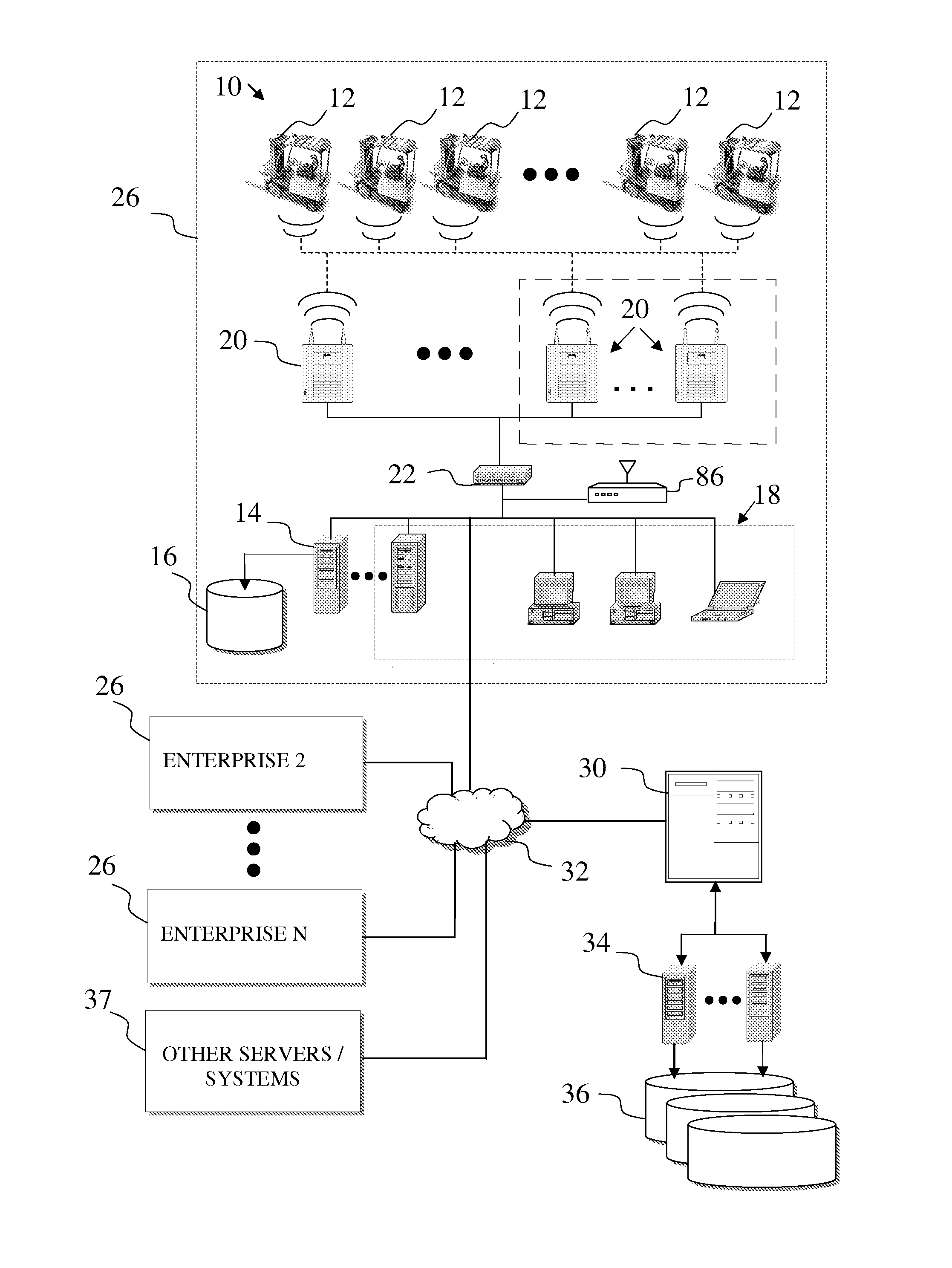 Information system for industrial vehicles