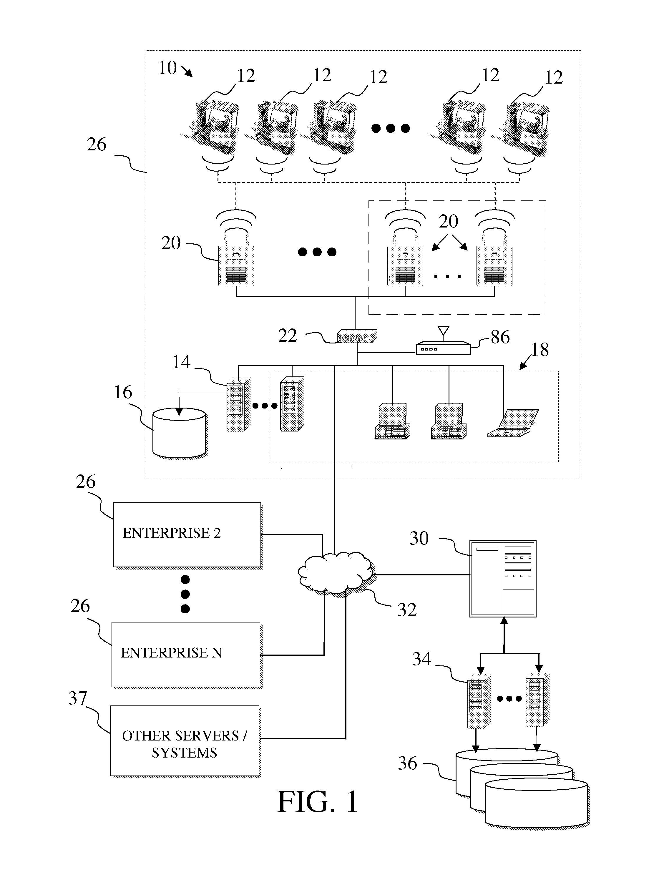 Information system for industrial vehicles