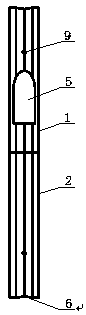 Horizontal opposed plunger pump connecting rod connecting ring