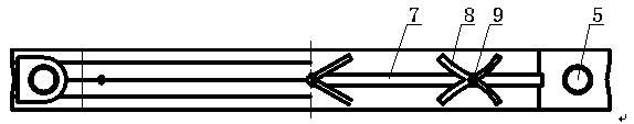 Horizontal opposed plunger pump connecting rod connecting ring