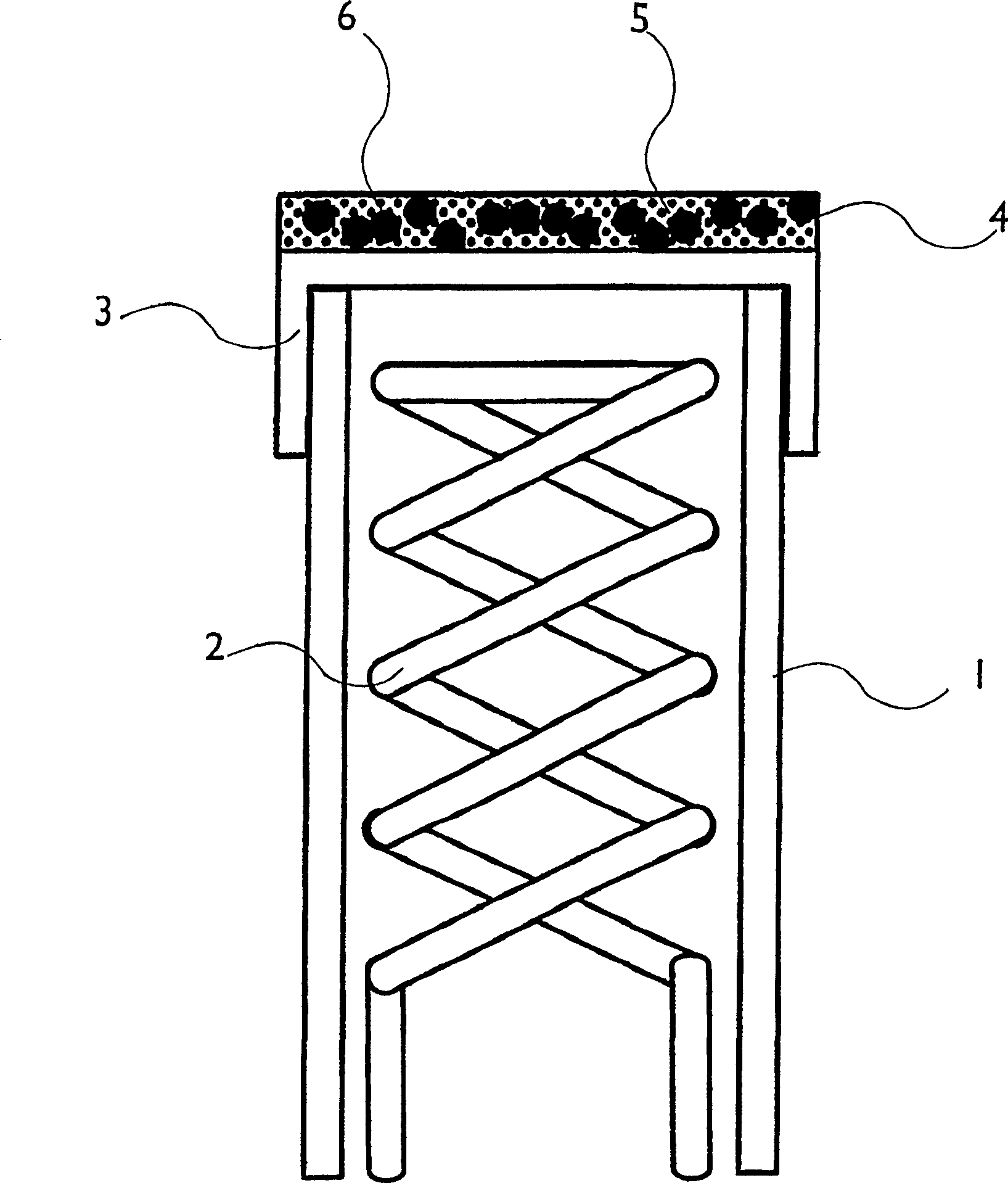 Cathode ray tube comprising cathode of composite material