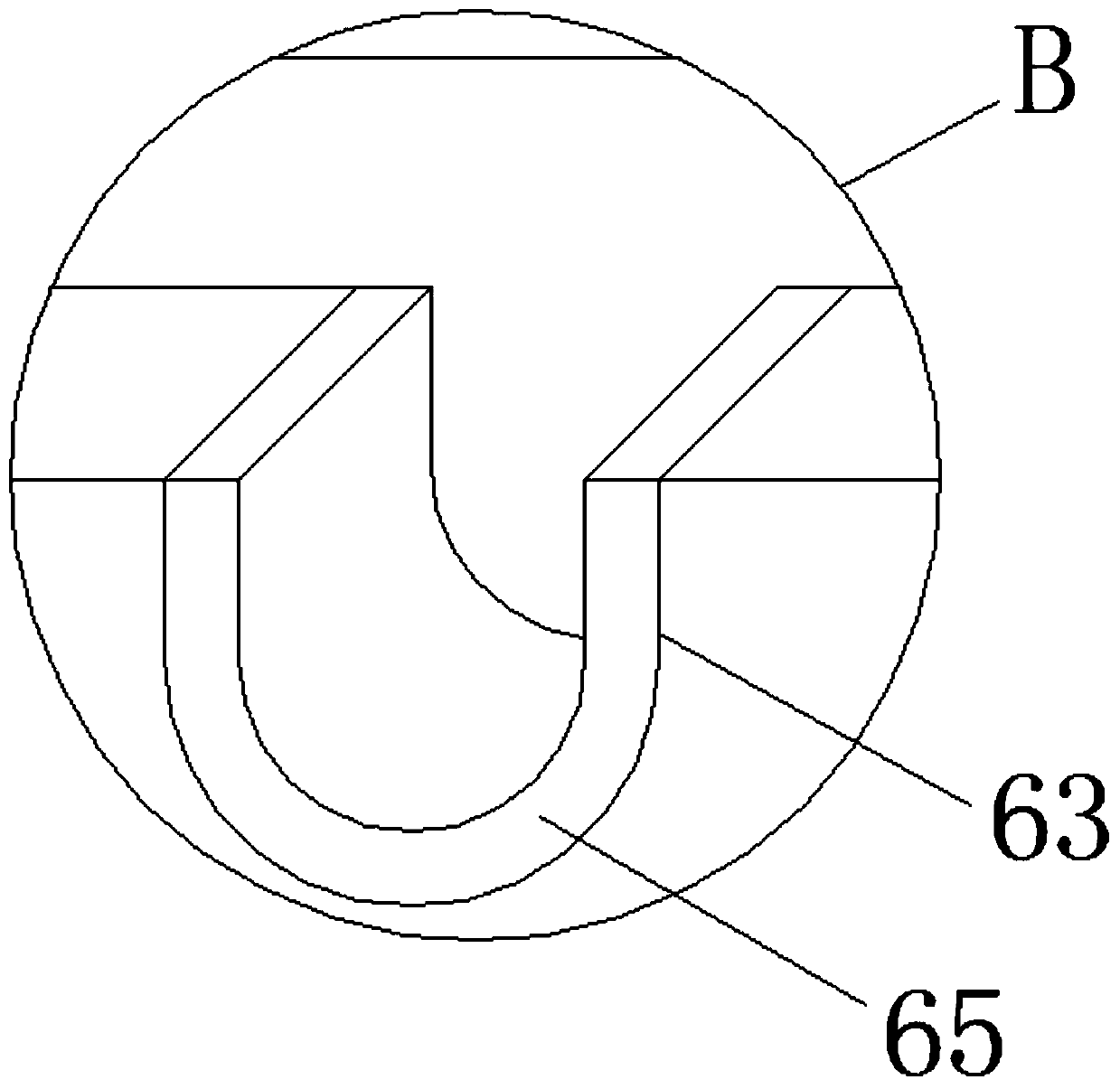 Electrician high-voltage line walking device