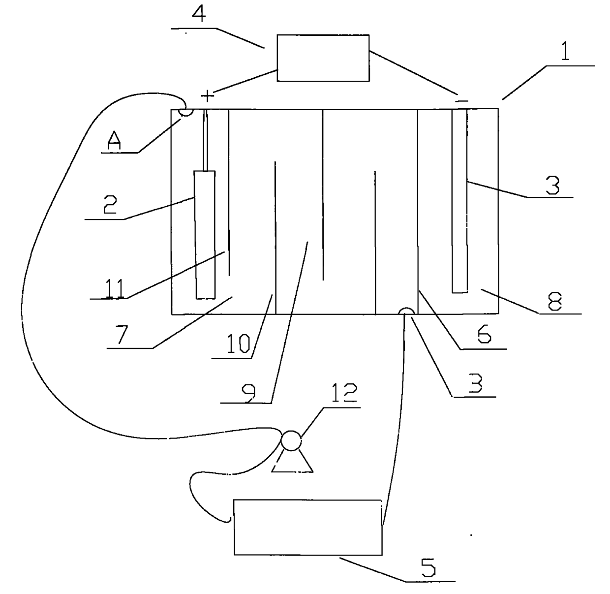 Method for sustainably complementing metallic cations in plating solution