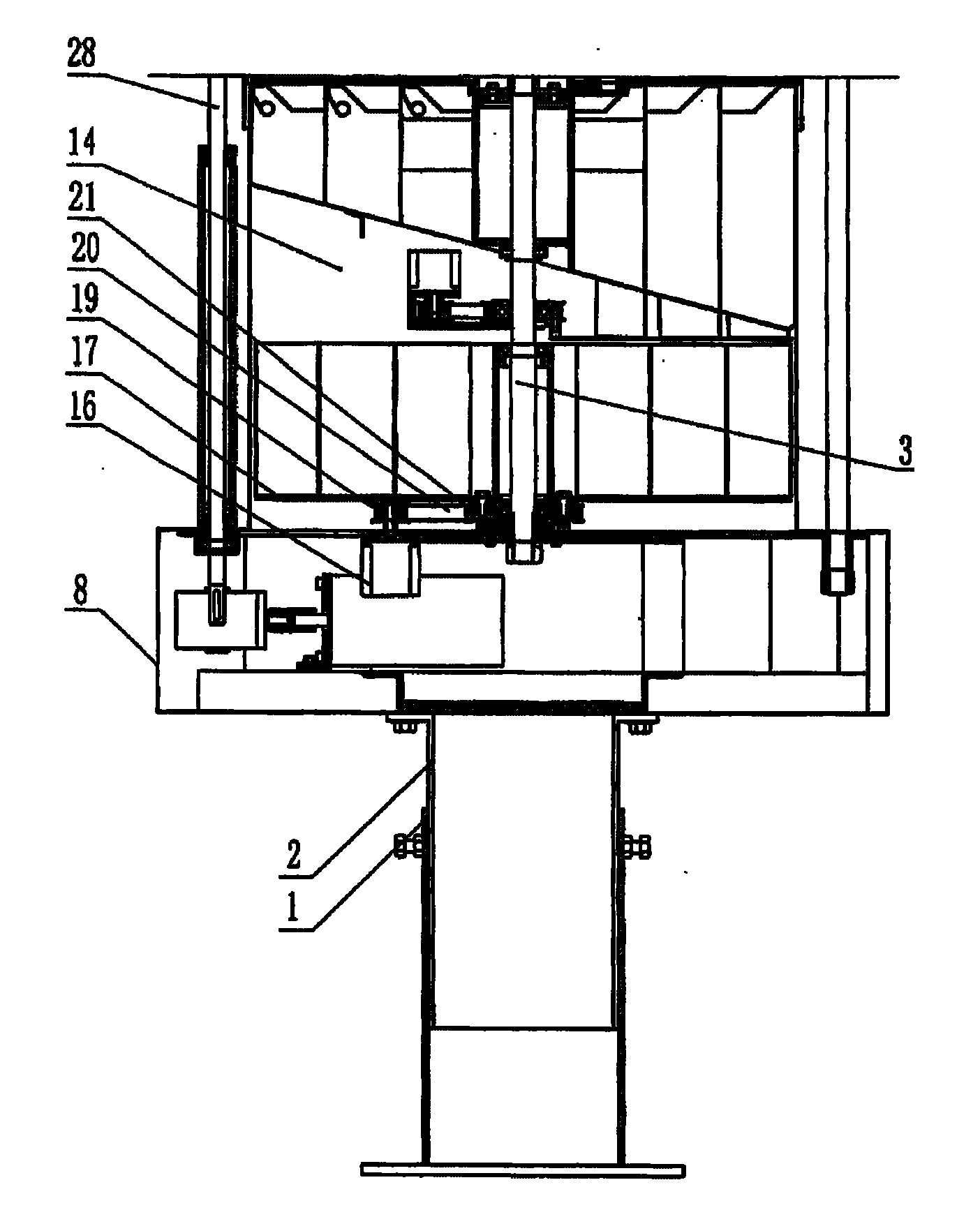 Fence type full automatic sealing system for separating and expelling insects