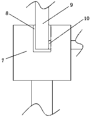 Projector capable of being lifted and lowered