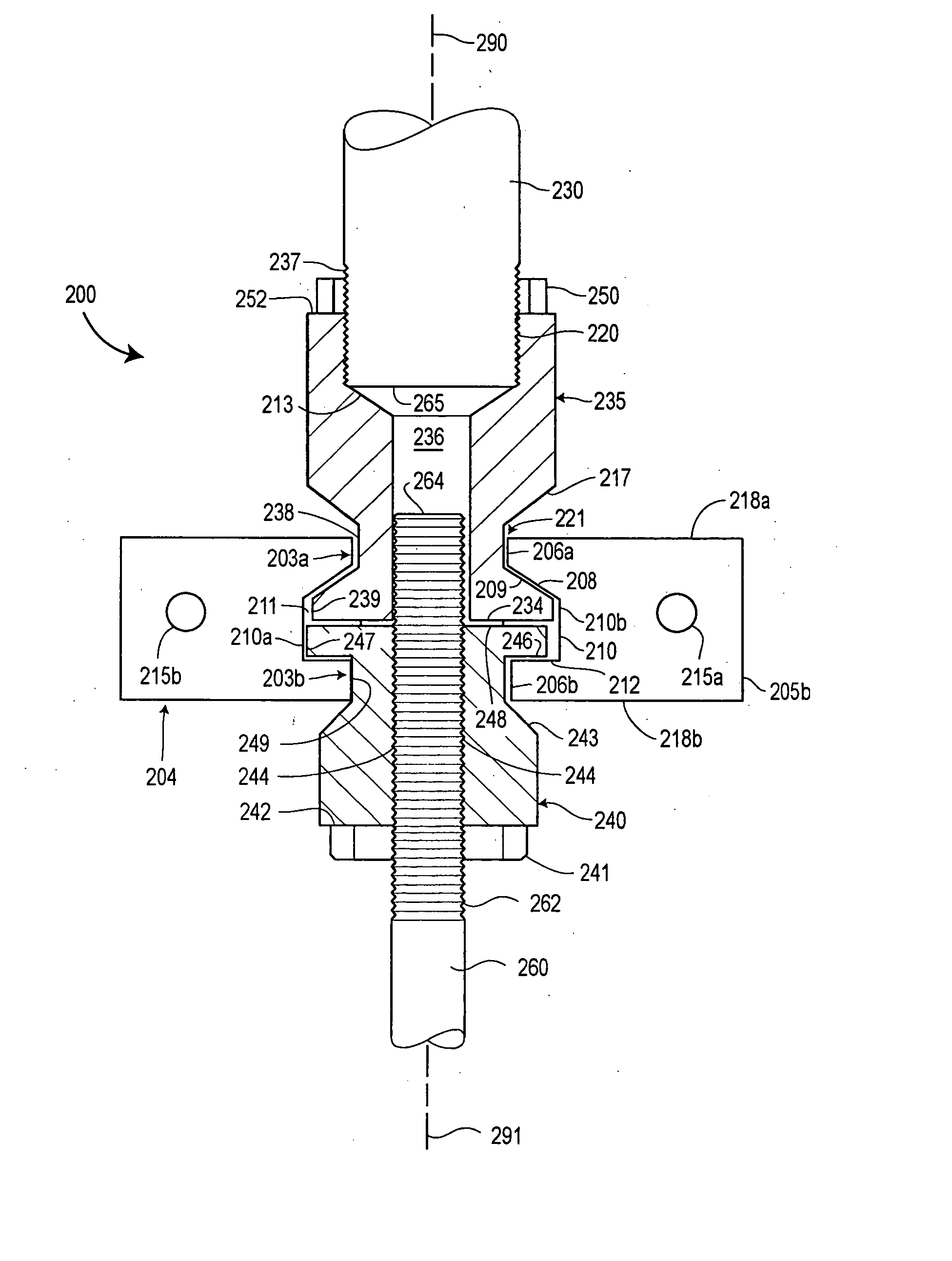 Rod connector assembly