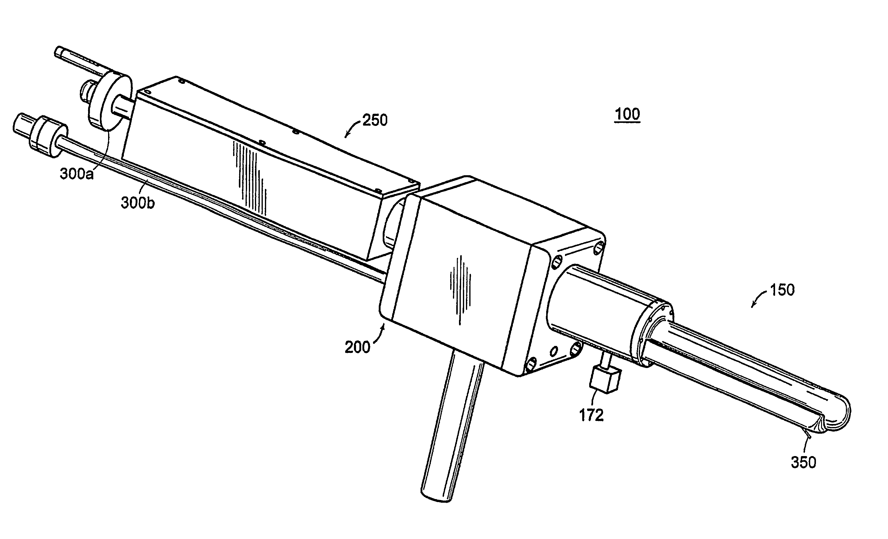 Apparatus for insertion of a medical device during a medical imaging process