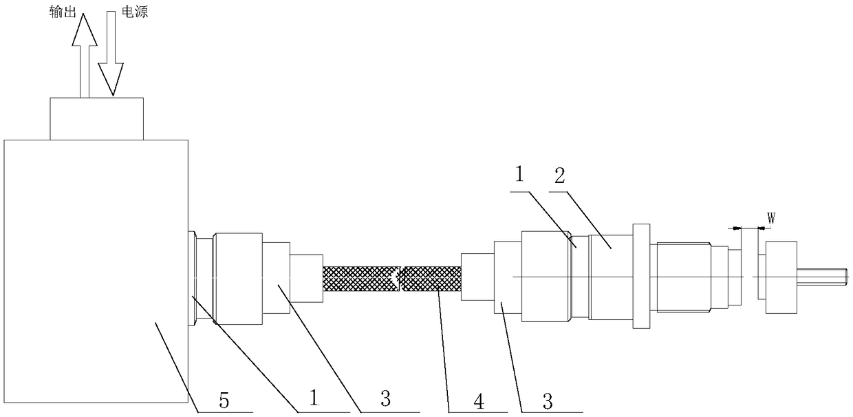 Radiation-proof inductive speed sensor