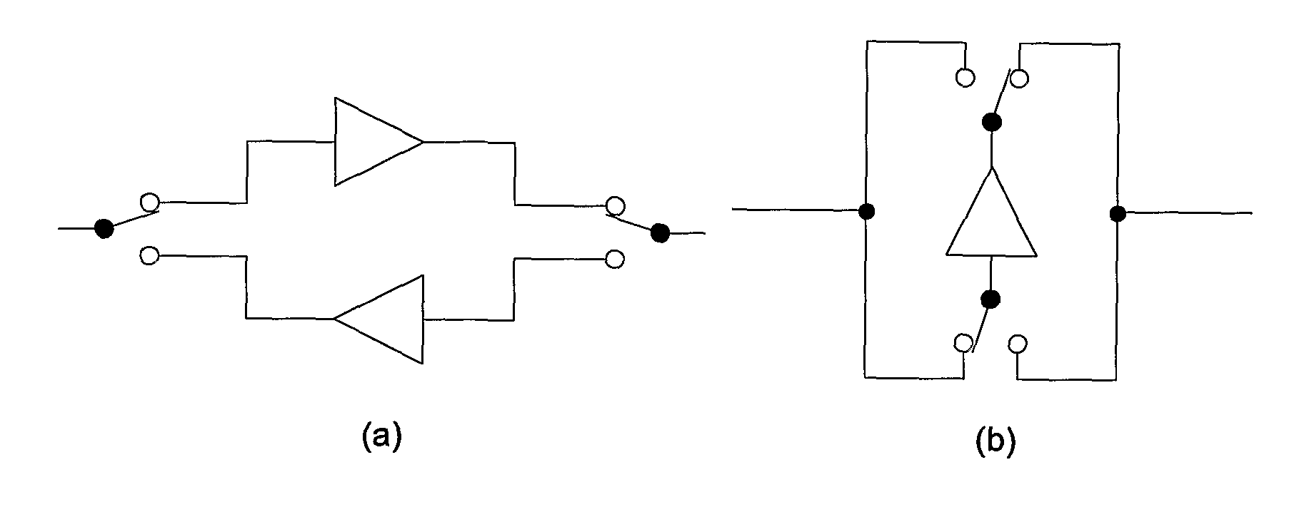 Switch-less bidirectional amplifier