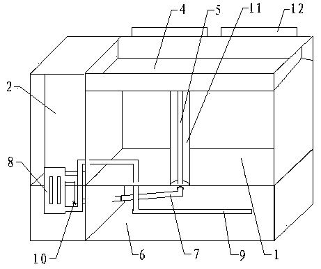 A fume-free hood digester