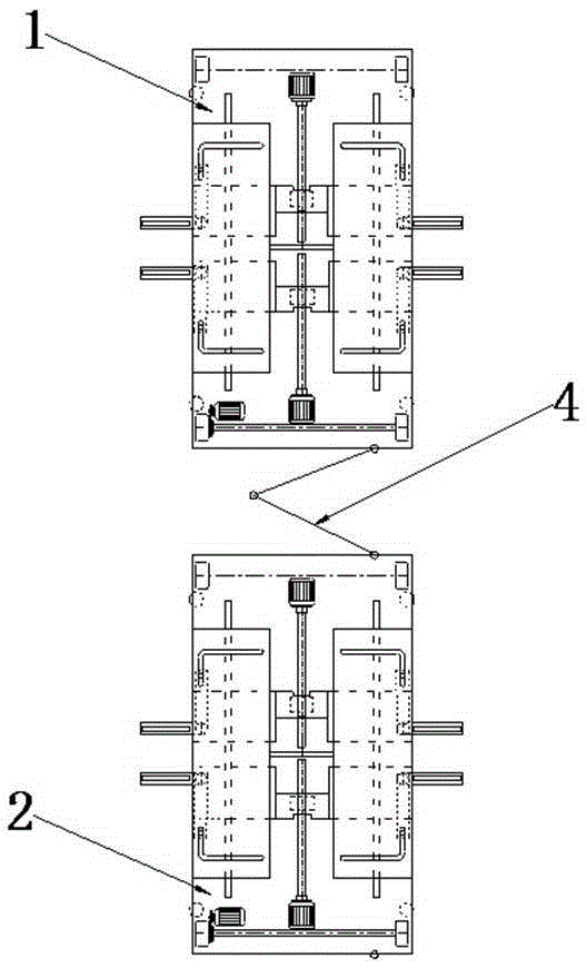 Sliding-plate parallel clamping auto tire carrier