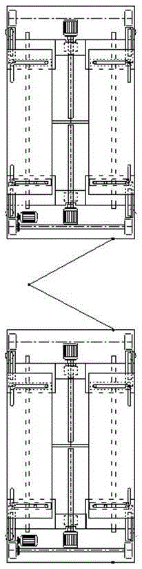 Sliding-plate parallel clamping auto tire carrier